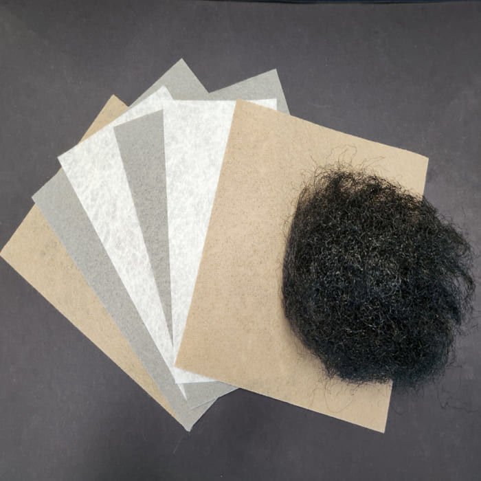 70D Polypropylene Staple Fiber Black PP Staple Fiber for Nonwoven